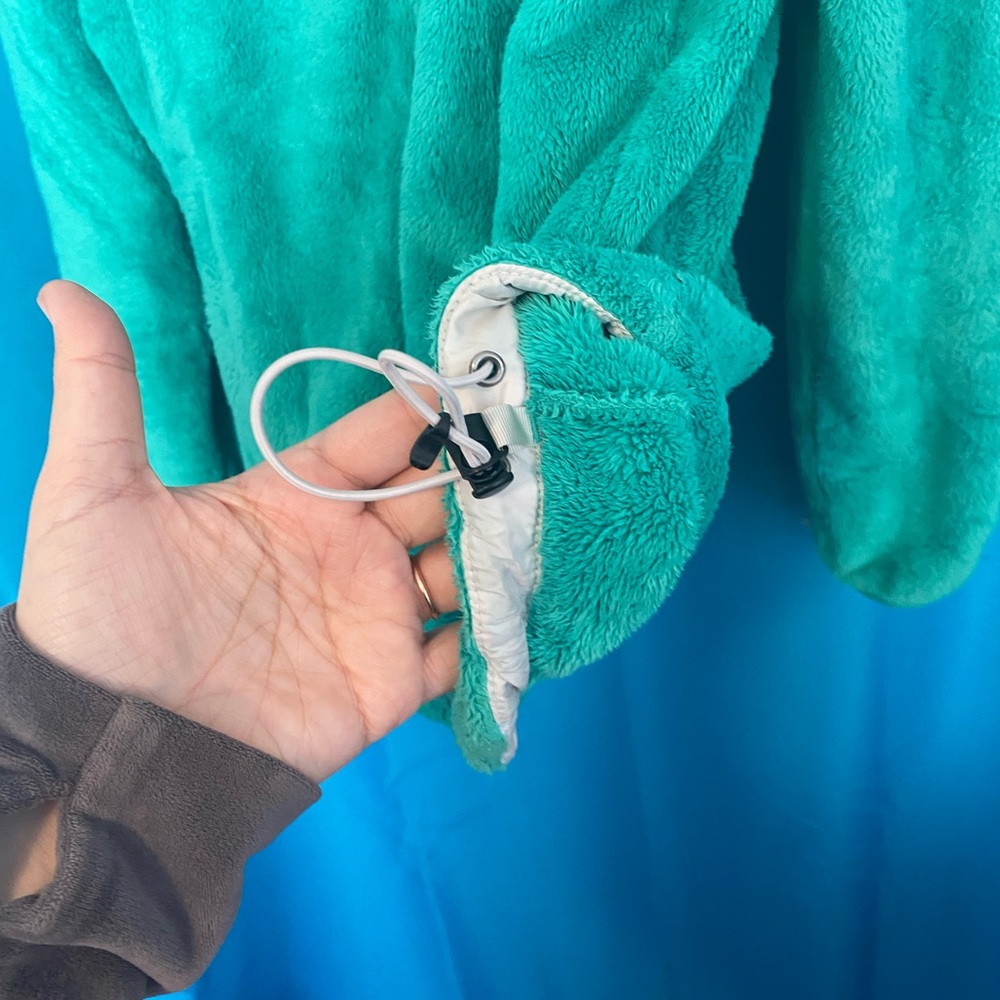 The North Face. Green Fleece “Osito” Jacket. Super Soft. Women Size XL. - Picture 9 of 9